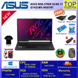 ASUS ROG STRIX SCAR 17 G742LWS-HG078T/I9-10980HK/16 GB/1 TB SSD/ RTX2070/WIN10/BY TOP COMPUTER