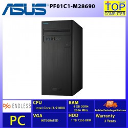 ASUS PF01C1-M28690/I3-9100/4 GB/1TB HDD/INTEGRATED/ENDLESS/BY TOP COMPUTER