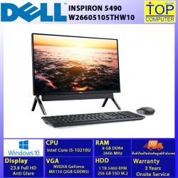 DELL INSPIRON 5490-W26605105THW10/I5-10210U/8 GB/1 TB SSD/23.8 FHD/MX110/WIN10/BY TOP COMPUTER