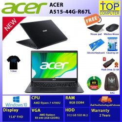 ACER A515-44G-R67L/RYZEN 7/8GB/ 512GB SSD/RADEON/WIN10/BY TOP COMPUTER