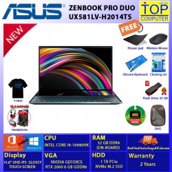 ASUS ZENBOOK PRO DUO UX581LV-H2014TS/I9-10980HK/32GB/SSD 1TB/15.6 UHD/RTX2060/WIN10+OFFICE 2019/BY TOP COMPUTER