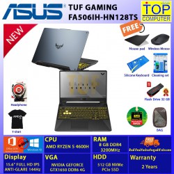 ASUS TUF GAMING A15 FA506IH-HN128TS/RYZEN 5/8GB/SSD 512GB/15.6 FHD 144Hz/GTX1650/WIN 10+OFFICE 2019/BY TOP COMPUTER
