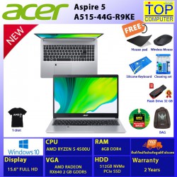 ACER ASPIRE A515-44G-R9KE/Ryzen 5/8 GB/15.6" FHD/RX640/512 GB PCIe/NVMe SSD/Win 10/BY TOP COMPUTER