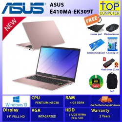 ASUS E410MA-EK309T/PENTIUM/4GB/14FHD/INTEGRATED/SSD512GB/WIN10/BY TOP COMPUTER